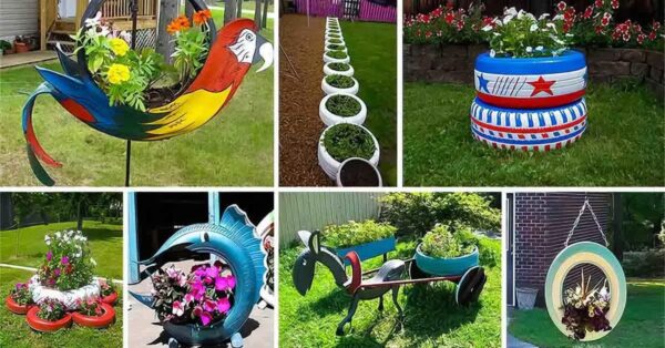 11 ideas creativas para reciclar tus llantas viejas