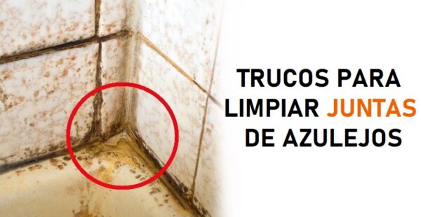 3 trucos caseros para limpiar la junta de los azulejos