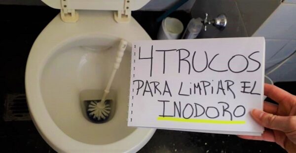 4 trucos caseros para limpiar el inodoro