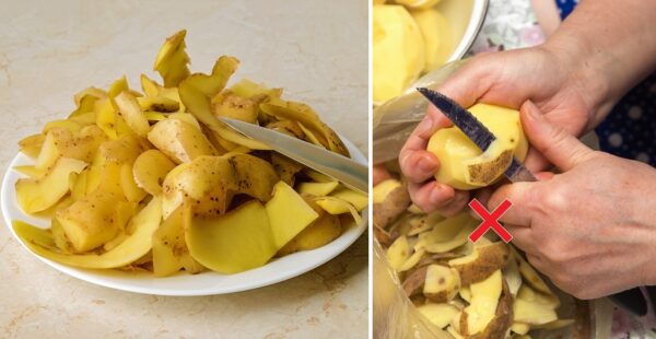 4 usos que se le pueden dar a la cascara de papa