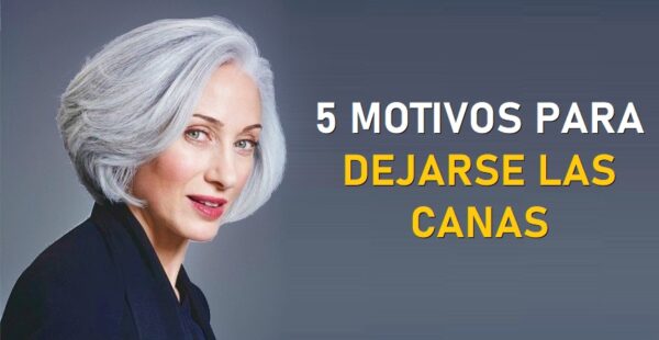 5 buenos motivos para utilizar el pelo con canas