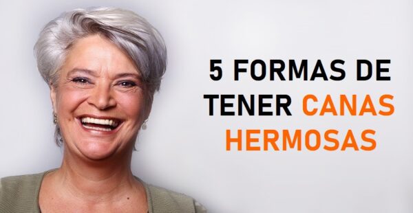 5 formas para tener el cabello con canas radiante