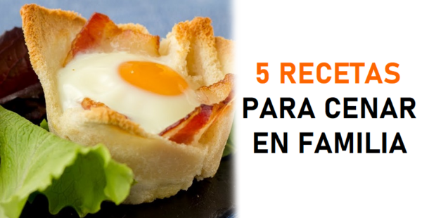 5 recetas rápidas para preparar en la cena para toda la familia