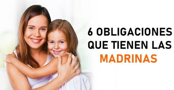 6 responsabilidades que las madrinas tienen con sus ahijados