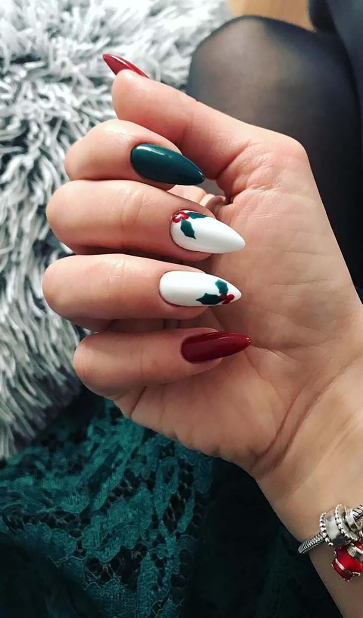 manicura navideña2