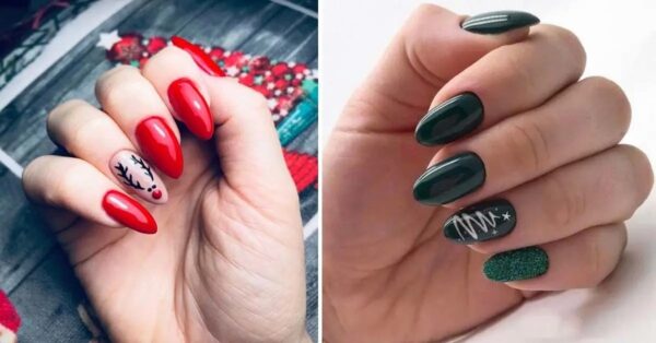 7 manicuras navideñas fáciles y originales que probar ahora mismo