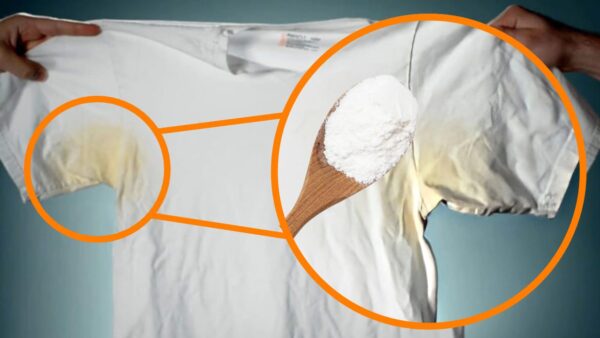 Adiós a las manchas amarillas de sudor de la ropa, sólo necesitas 1 ingrediente: ropa muy blanca