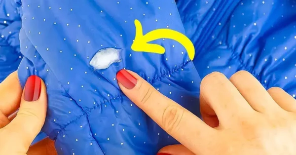 ¿Agujero en la chaqueta? Tirarlo es un gran error: la plancha es suficiente para arreglarlo