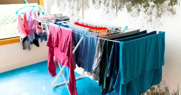 Alternativas rentables para secar la ropa en invierno para evitar el moho y la humedad