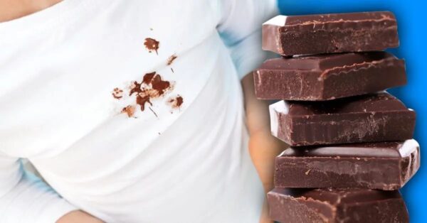 Aquí está el único truco para deshacerse de las manchas de chocolate. Un ingrediente milagroso que las elimina de inmediato