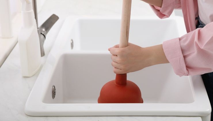 Desagüe obstruido Desagüe obstruido