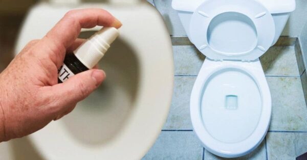 Aquí hay una receta de un spray desodorante 100% natural para eliminar los olores que persisten en el inodoro.