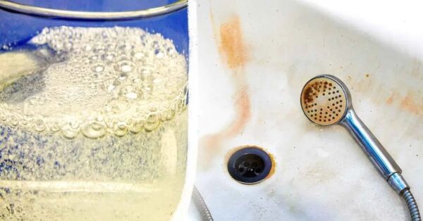 Aquí se explica cómo quitar las manchas amarillas de la bañera.