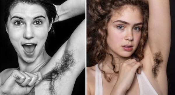 Ben Hopper, el fotógrafo que muestra que las mujeres con bello corporal son hermosas