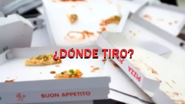 Caja de pizza, ¿sabes dónde va? El que comete un error recibe una multa de 200€