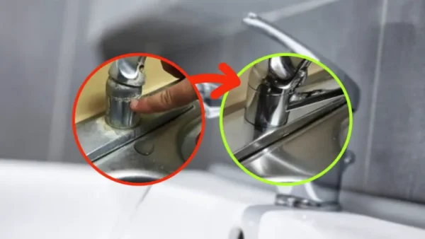 Cal rebelde en los grifos, solucione con el método del trapo anudado