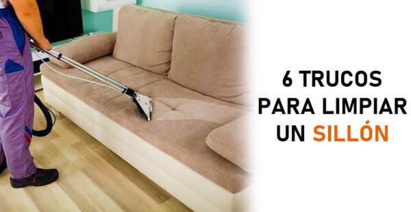 Cómó limpiar los sillones de cuero y de tela
