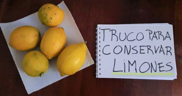 Cómo conservar los limones frescos por más tiempo