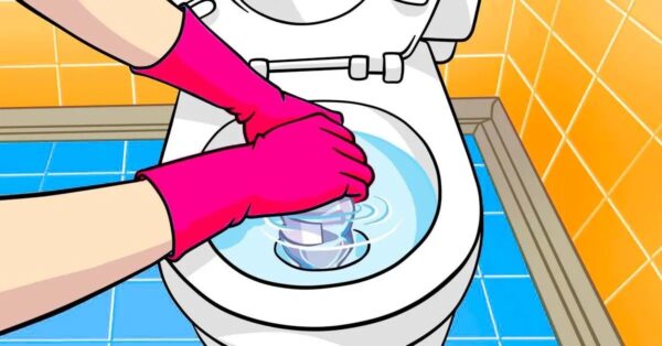 ¿Cómo destapar el inodoro con una botella de plástico?