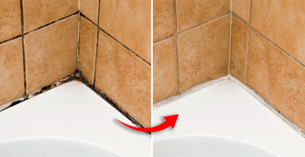 Cómo eliminar el moho pegado en la silicona de la juntas de tu baño