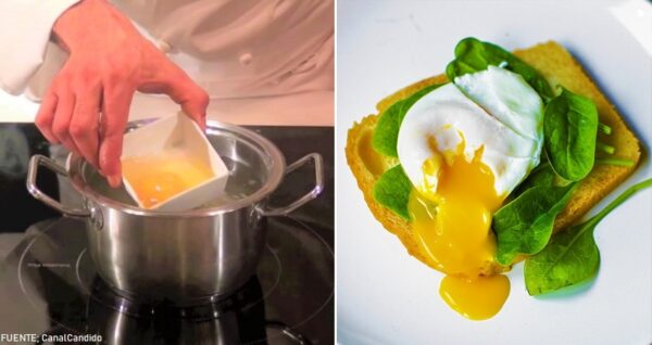 Cómo hacer un huevo escalfado o poche a la perfección