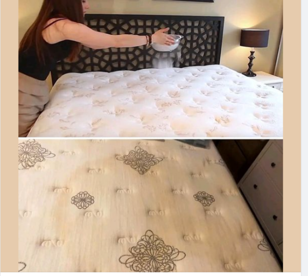 Cómo limpiar a fondo tu colchón con bicarbonato de sodio para eliminar manchas y ácaros