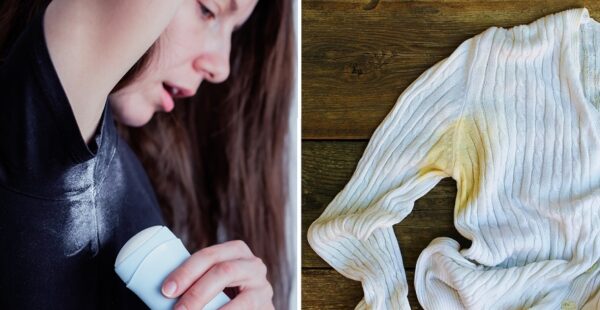 Cómo limpiar las manchas del desodorante de las axilas de la ropa