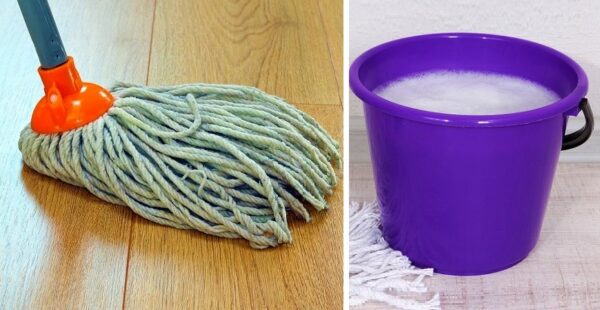 Cómo limpiar un trapeador de tela sucio