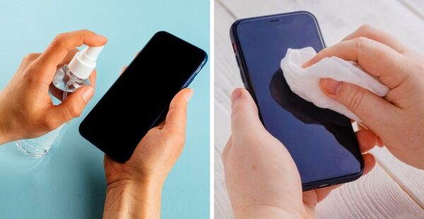 Cómo limpiar y desinfectar el celular