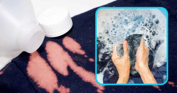 ¿Cómo quitar las manchas de lejía de la ropa? 2 trucos de magia que funcionan