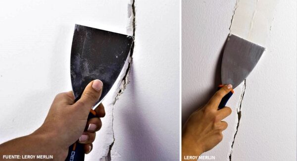 Cómo reparar grietas, roturas y fisuras de la pared de tu casa