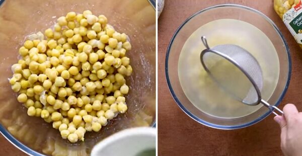 Como pelar garbanzos y hacer un humus más suave