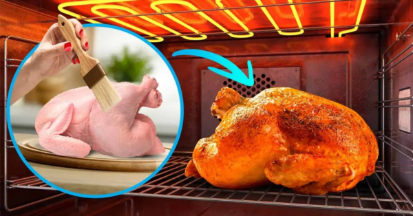 ¿Con qué debo cepillar el pollo antes de meterlo en el horno? El truco de los chefs para un sabor sabroso