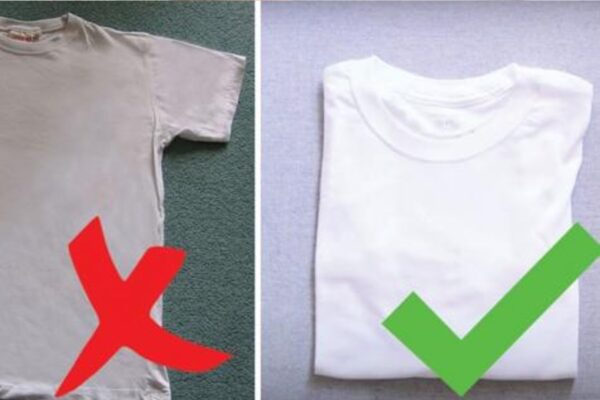 Con una sola cuchara se soluciona el problema de las camisetas amarillentas