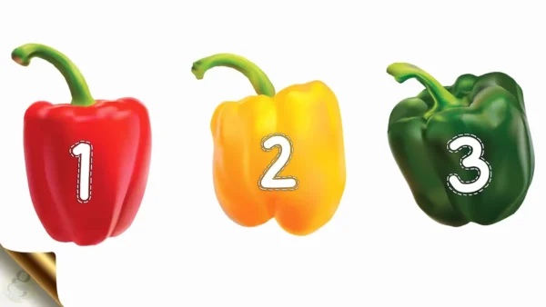 ¿Conoces la diferencia entre pimientos verdes, rojos, y amarillos? El detalle que lo cambia todo