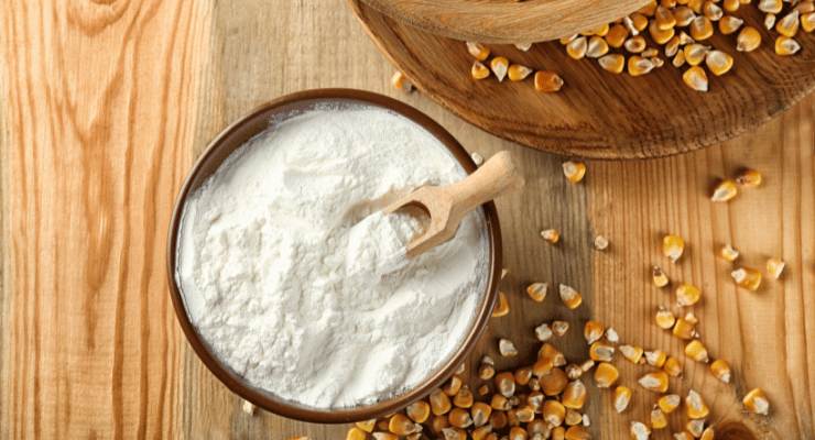 Crema antiarrugas de almidón de maíz