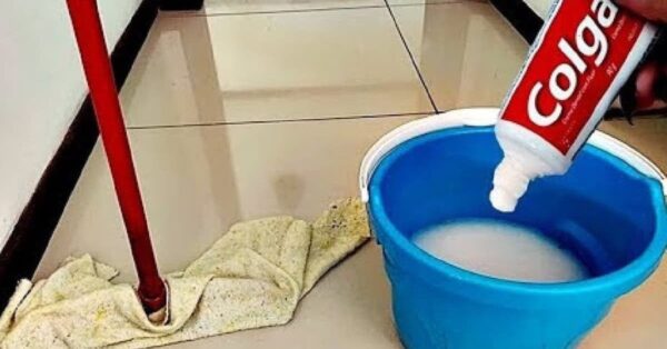 Descubra cómo usar pasta de dientes para limpiar su piso y hacer que sus baldosas brillen.