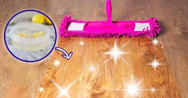 El truco genial para hacer brillar y perfumar todo tipo de suelos: parquet, baldosas y linóleo