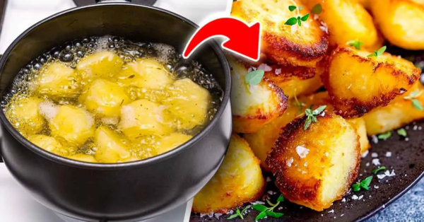 El truco para hacer patatas asadas, crujientes y esponjosas sin usar el horno