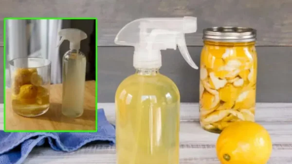 El truco para limpiar con vinagre con aroma de limón