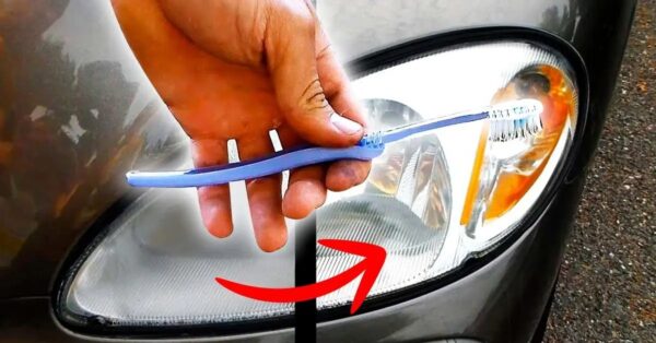 El truco para que los faros de los coches parezcan nuevos: frotarlos con un producto común