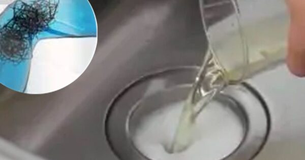 ¿Fregadero obstruido? ¡Limpiador de desagües natural y sin químicos!