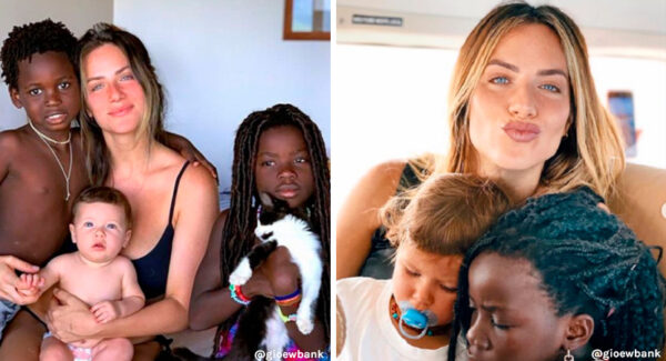Giovanna Ewbank recibe criticas tras adoptar a niños porque no podía tener