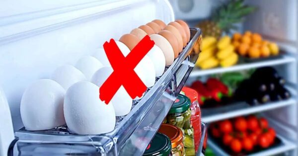 Guardar huevos en la puerta del refrigerador es una mala idea: he aquí por qué