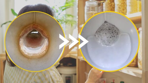 Inodoro lleno de óxido y cal, olvídate de la lejía: puedes solucionar el problema en la cocina