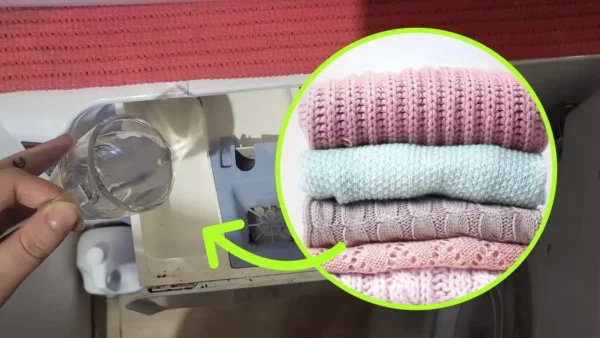 La ropa se siente súper suave como en la lavandería si lo haces en la lavadora.