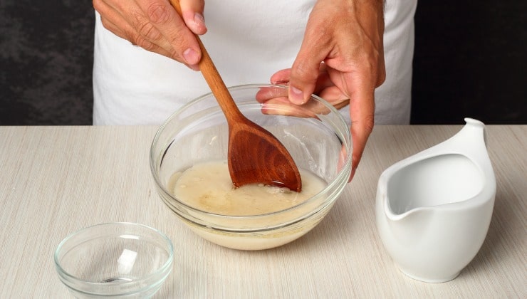Levadura de cerveza en un tazón