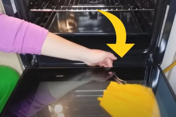 Limpia el doble cristal del horno SIN QUITARLO, ¡el método de colgar súper rápido!