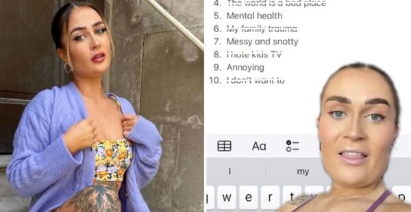 Lorella Palmer explica 10 razones por las que no desea ser madre y abre el debate