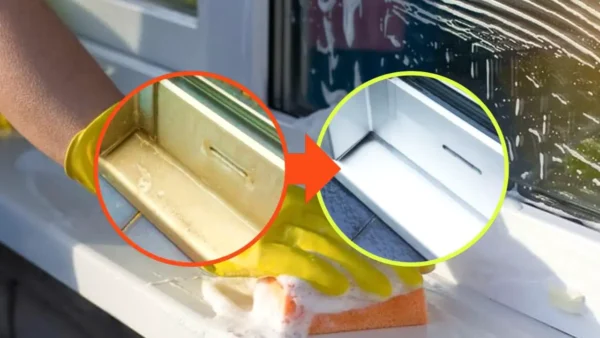 Los marcos de las ventanas sucios y amarillentos volverán a brillar con este remedio